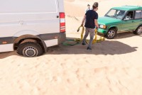 Der Abschleppdienst ist schon da ...