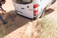 Der Neigungswinkel meines Sprinters ist eindeutig zu klein