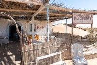 Ein Cafe kurz vor den Dünen