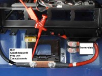 Abnahmepunkt für zusätzliche Verbraucher an Zusatzbatterie ( so laut Aufbaurichtlinien MB ! )