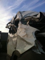 sieht schlimm aus, war es auch....