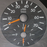 Drehzahlmesser Sprinter 903 Benzin 700 upm