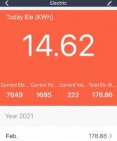 Der Spannungs-Abfall erklärt nicht die fehlende Leistung...