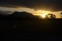 Sonnenuntergang Stirling Range