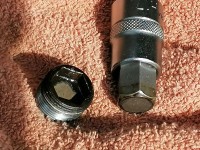 Ablass Schraube bei Achse 4,182  Inbus HW17