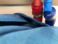 Wasserhahn von unten