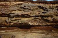 Schichtungen im Tumblagooda Sandstein