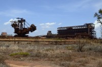 Verladetechnik für das Eisenerz