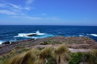 Green Cape (rechts sieht man noch Neuseeland und in der Mitte ist ganz weit weg Südamerika zu erkennen)