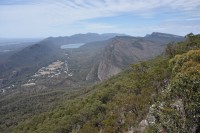 Blick vom Borooka Lookout nach Halls Gap