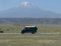 Der Ararat- 6000km nach Reisebeginn.