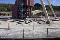 "Erdfall" am Förderturm