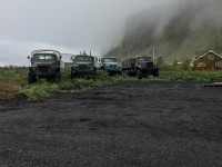 Ekkkaaard....die Russen sind da....gesehen in Vik