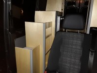 Aussicht von vorne nach hinten