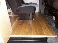 Fussboden aus Sicht Seitentür