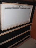 Unterfütterung der Verkleidung