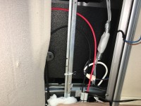 hinter die Nasszelle rein