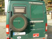 Reserveradhalter Hecktür