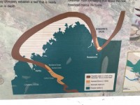 gesicherter (gelb) / ungesicherter (braun) Verlauf des devonischen Riffs